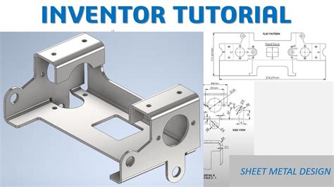 inventor sheet metal part|sheet metal inventor tutorial.